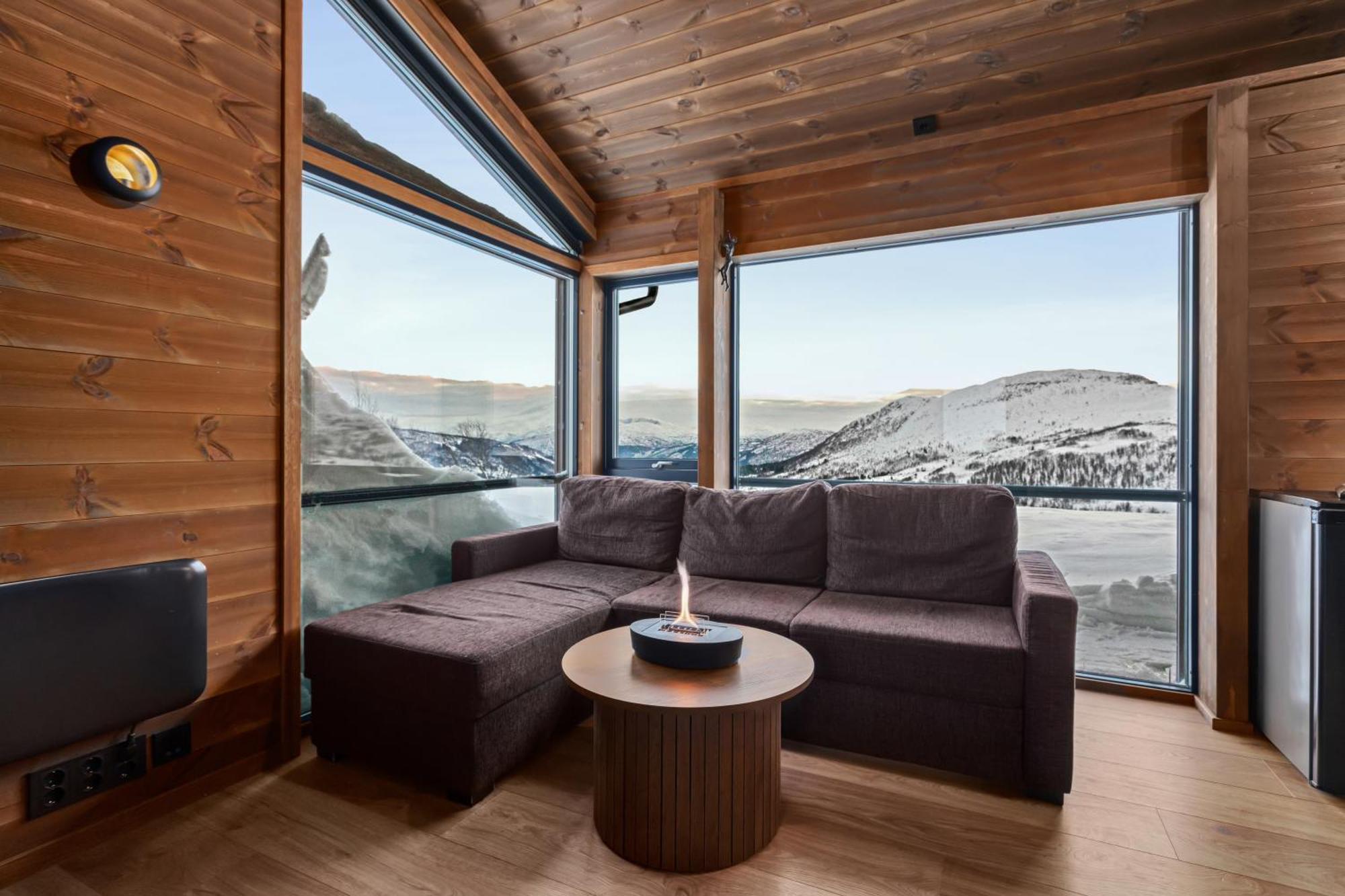 Exclusive Mountain Cabin With Spectacular Views At The Top Of Hodlekve With Possibility Of Extra Unit Σόγκνταλ Εξωτερικό φωτογραφία